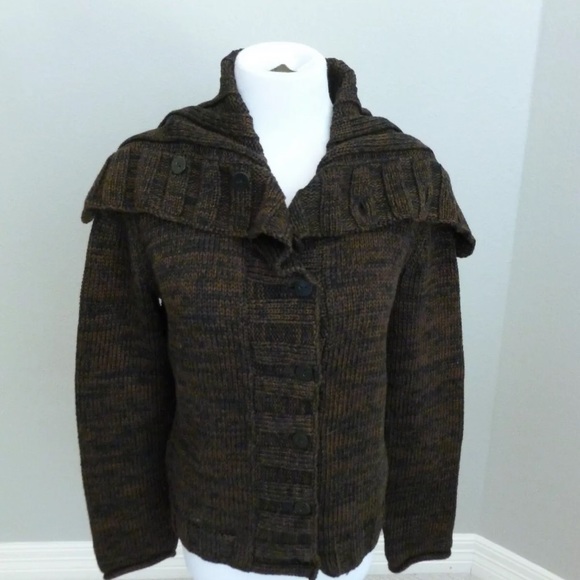 Peruvian Connection chunky sweater szL - Picture 3 of 6